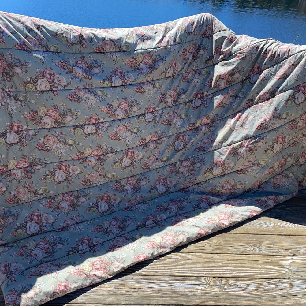 Ralph Lauren comforter queen full Charlotte cottagecore country farmhouse vtg